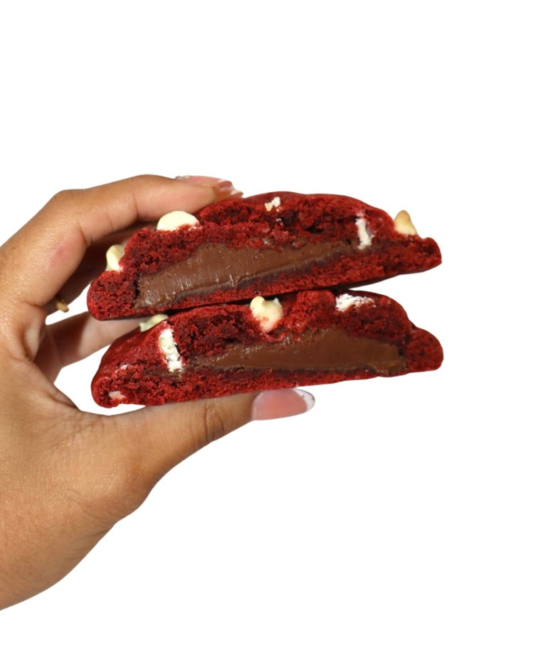 Red Velvet | rellena de Nutella