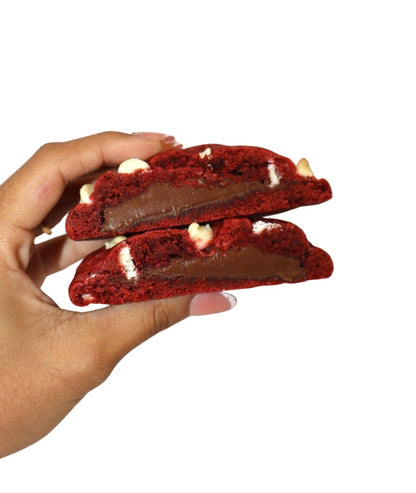 Red Velvet | rellena de Nutella